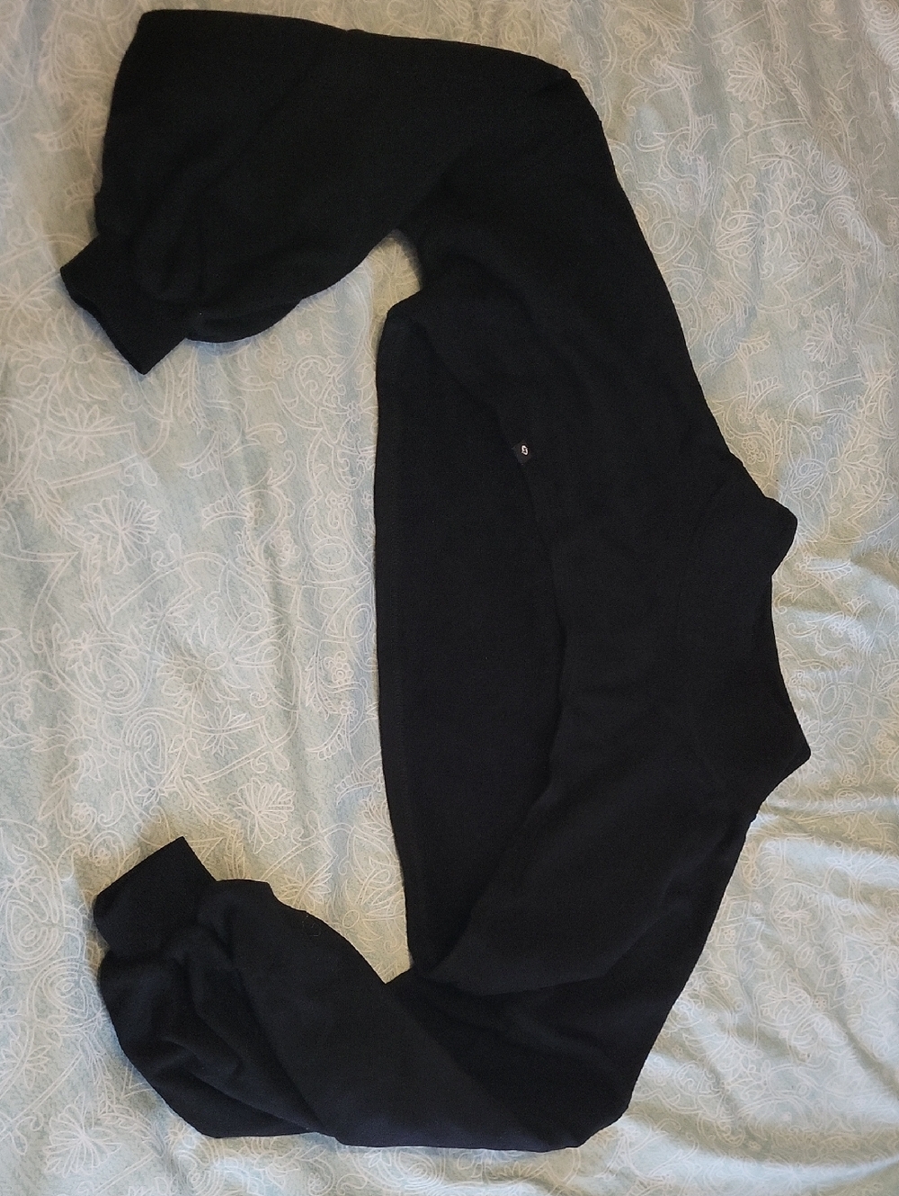 Black Mock Neck Bolero